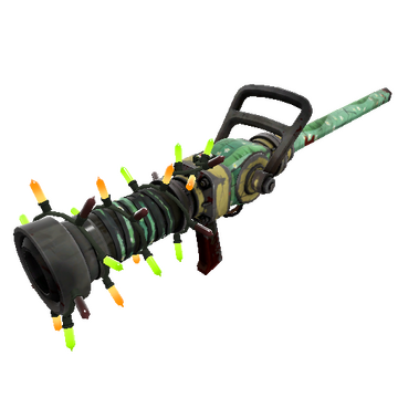 Unusual Festivized Professional Killstreak Flower Power Medi Gun (Battle Scarred)