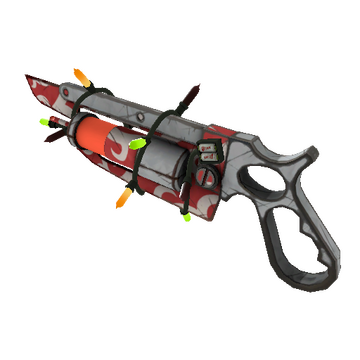Unusual Festivized Professional Killstreak Frost Ornamented Ubersaw (Field-Tested)