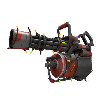 Unusual Festivized Professional Killstreak Geometrical Teams Minigun (Field-Tested)