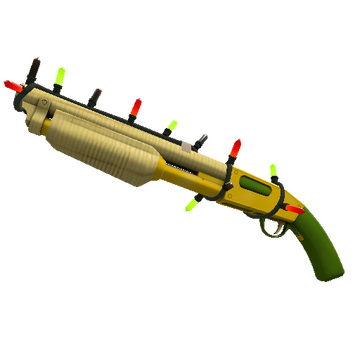 Unusual Festivized Professional Killstreak Mannana Peeled Shotgun (Factory New)
