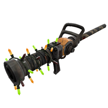 Unusual Festivized Professional Killstreak Masked Mender Medi Gun (Well-Worn)