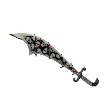 Unusual Festivized Professional Killstreak Skull Cracked Persian Persuader (Well-Worn)