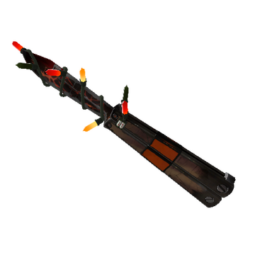 Unusual Festivized Professional Killstreak Stabbed to Hell Knife (Battle Scarred)