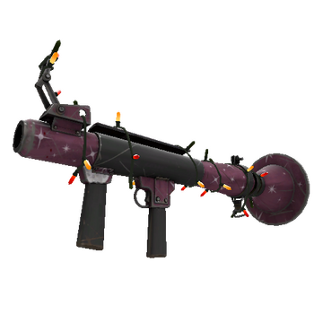 Unusual Festivized Professional Killstreak Star Crossed Rocket Launcher (Field-Tested)