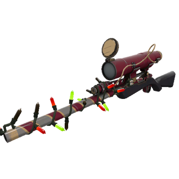Unusual Festivized Saccharine Striped Sniper Rifle (Field-Tested)