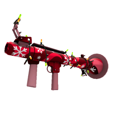 Unusual Festivized Snowflake Swirled Rocket Launcher (Factory New)