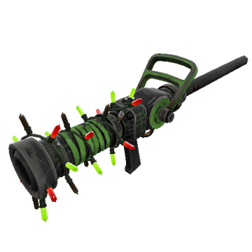 Unusual Festivized Specialized Killstreak Alien Tech Medi Gun (Well-Worn)