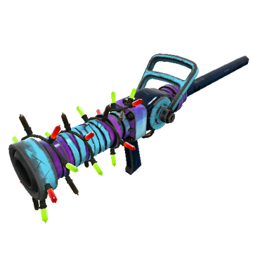 Unusual Festivized Specialized Killstreak Frozen Aurora Medi Gun (Well-Worn)