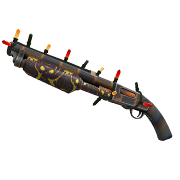 Unusual Festivized Specialized Killstreak Kiln and Conquer Shotgun (Minimal Wear)