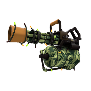 Unusual Festivized Specialized Killstreak King of the Jungle Minigun (Factory New)