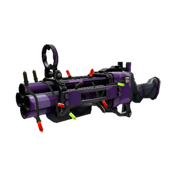 Unusual Festivized Specialized Killstreak Portal Plastered Iron Bomber (Minimal Wear)