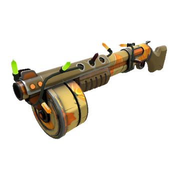 Unusual Festivized Specialized Killstreak Pumpkin Pied Panic Attack (Field-Tested)