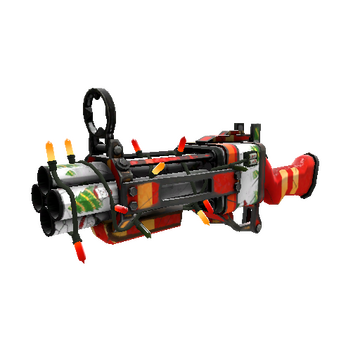 Unusual Festivized Specialized Killstreak Snow Globalization Iron Bomber (Field-Tested)