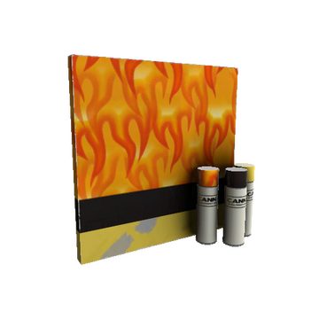 Unusual Fire Glazed War Paint (Factory New)
