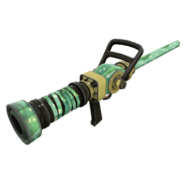 Unusual Flower Power Medi Gun (Minimal Wear)