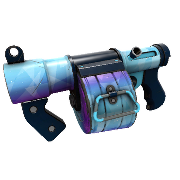 Unusual Frozen Aurora Stickybomb Launcher (Minimal Wear)