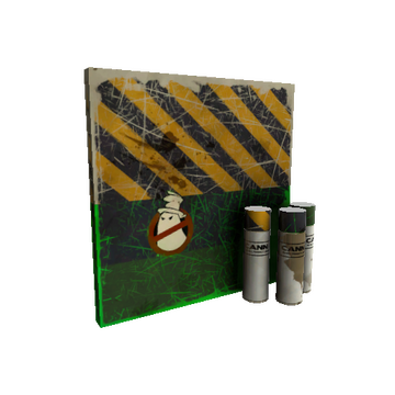 Unusual Ghoul Blaster War Paint (Well-Worn)