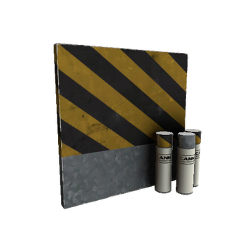 Unusual Hazard Warning War Paint (Factory New)