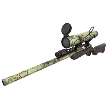 Unusual Killstreak Bank Rolled Sniper Rifle (Field-Tested)