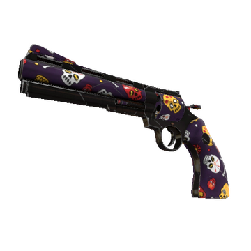 Unusual Killstreak Calavera Canvas Revolver (Minimal Wear)