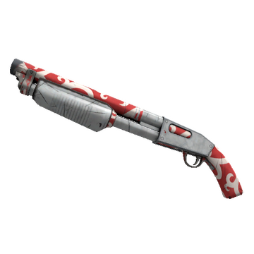 Unusual Killstreak Frost Ornamented Shotgun (Field-Tested)
