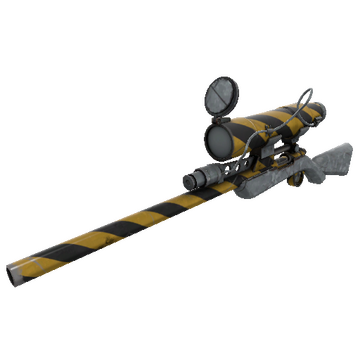 Unusual Killstreak Hazard Warning Sniper Rifle (Field-Tested)
