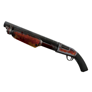 Unusual Killstreak Organ-ically Hellraised Shotgun (Battle Scarred)