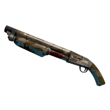 Unusual Killstreak Red Bear Shotgun (Well-Worn)