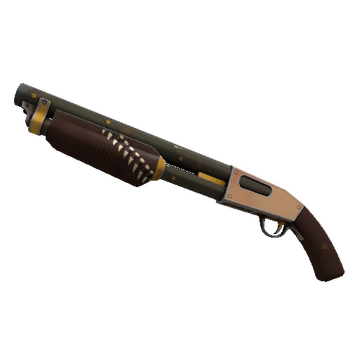 Unusual Killstreak Sax Waxed Shotgun (Minimal Wear)