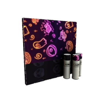 Unusual Neon-ween War Paint (Factory New)