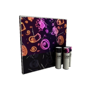 Unusual Neon-ween War Paint (Minimal Wear)