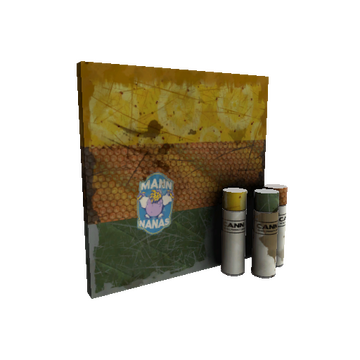 Unusual Piña Polished War Paint (Battle Scarred)