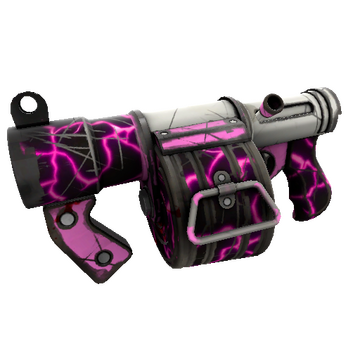 Unusual Pink Elephant Stickybomb Launcher (Well-Worn)