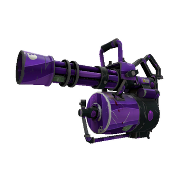 Unusual Potent Poison Minigun (Field-Tested)