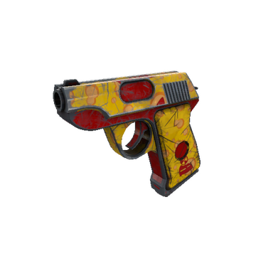 Unusual Professional Killstreak Bonk Varnished Pistol (Well-Worn)