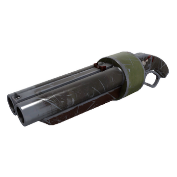 Unusual Professional Killstreak Brawler's Iron Scattergun (Well-Worn)