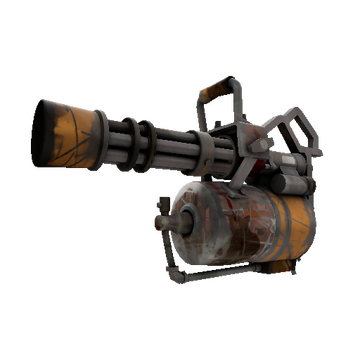 Unusual Professional Killstreak Brick House Minigun (Battle Scarred)