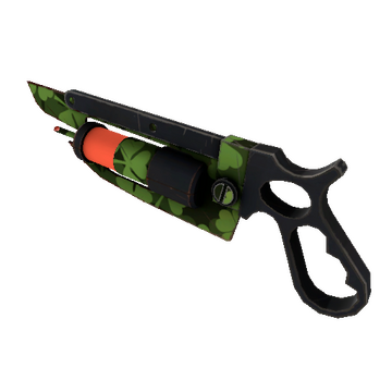 Unusual Professional Killstreak Clover Camo'd Ubersaw (Minimal Wear)