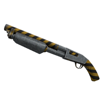 Unusual Professional Killstreak Hazard Warning Shotgun (Minimal Wear)