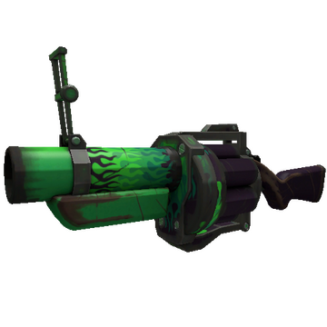 Unusual Professional Killstreak Helldriver Grenade Launcher (Field-Tested)
