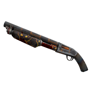Unusual Professional Killstreak Kiln and Conquer Shotgun (Battle Scarred)