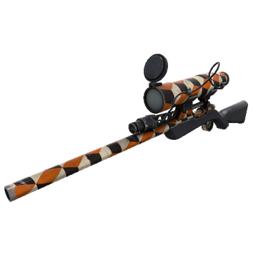 Unusual Professional Killstreak Merc Stained Sniper Rifle (Field-Tested)