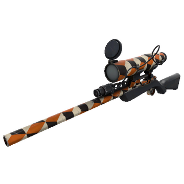 Unusual Professional Killstreak Merc Stained Sniper Rifle (Minimal Wear)