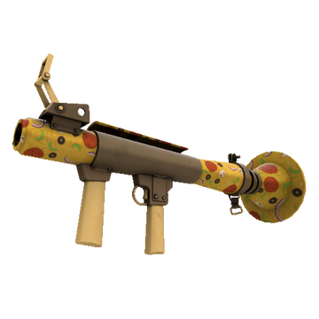 Unusual Professional Killstreak Pizza Polished Rocket Launcher (Factory New)