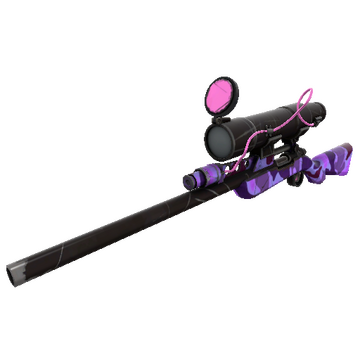 Unusual Professional Killstreak Purple Range Sniper Rifle (Field-Tested)