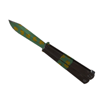 Unusual Professional Killstreak Quack Canvassed Knife (Minimal Wear)