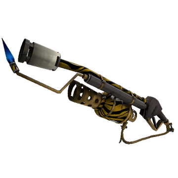 Unusual Professional Killstreak Tiger Buffed Flame Thrower (Minimal Wear)