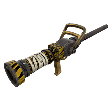 Unusual Professional Killstreak Tiger Buffed Medi Gun (Well-Worn)