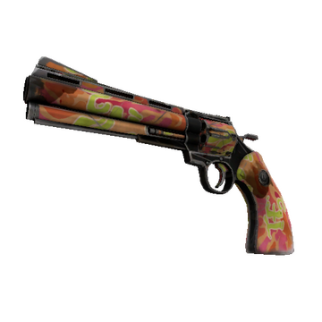 Unusual Psychedelic Slugger Revolver (Battle Scarred)