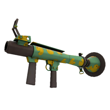 Unusual Quack Canvassed Rocket Launcher (Factory New)